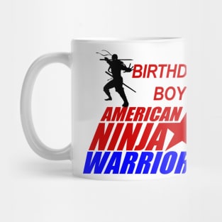 American Ninja Warrior of Birthday Boy Mug